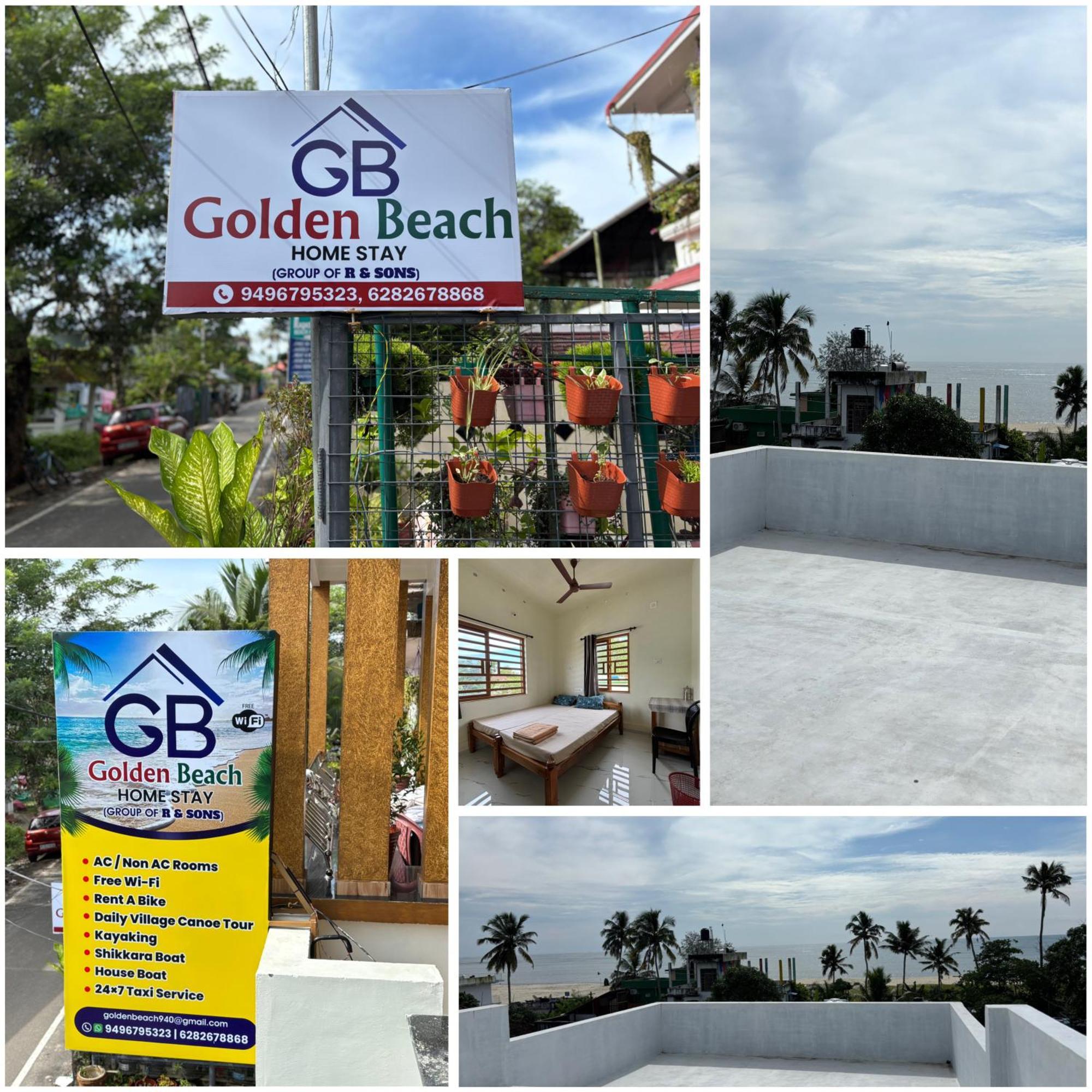 Golden Beach Home Stay Alappuzha Zewnętrze zdjęcie